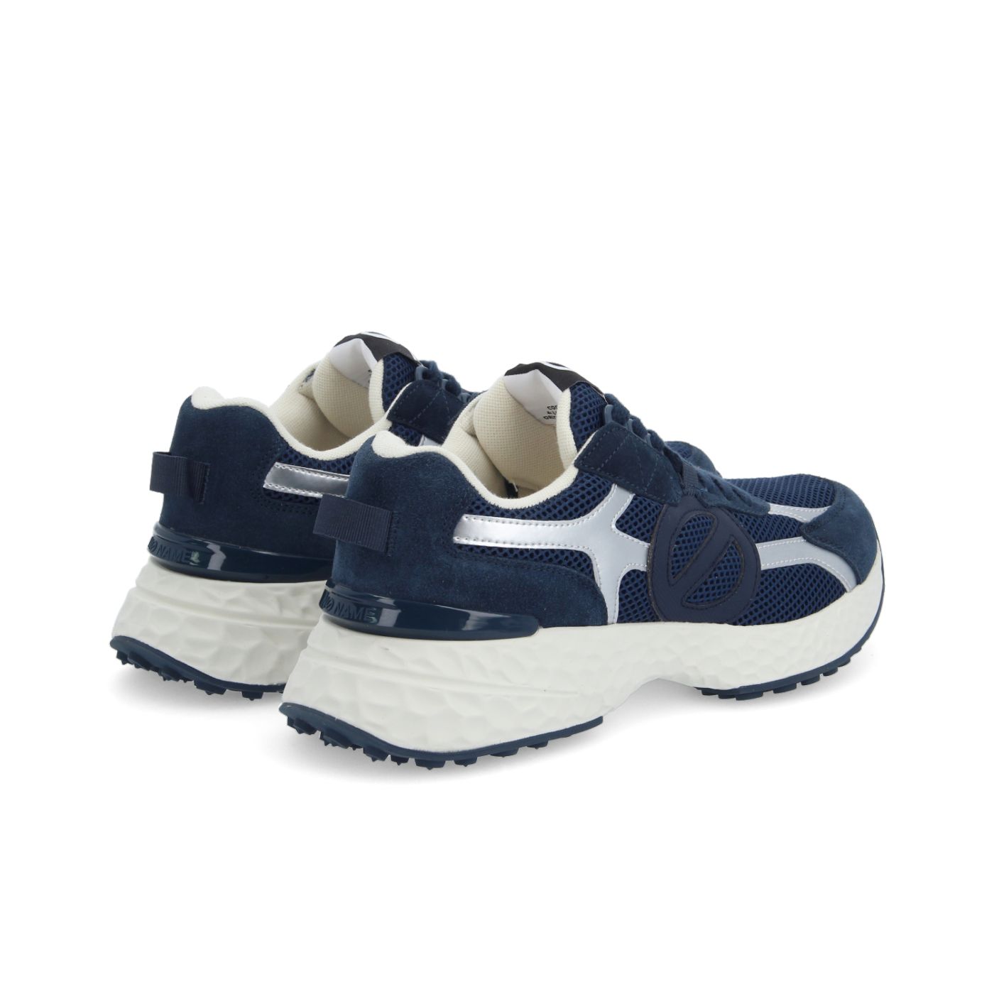 CARTER 2.0 RUNNER M - MESH/SDE/METAL - BLU MARINO/ARGENTO